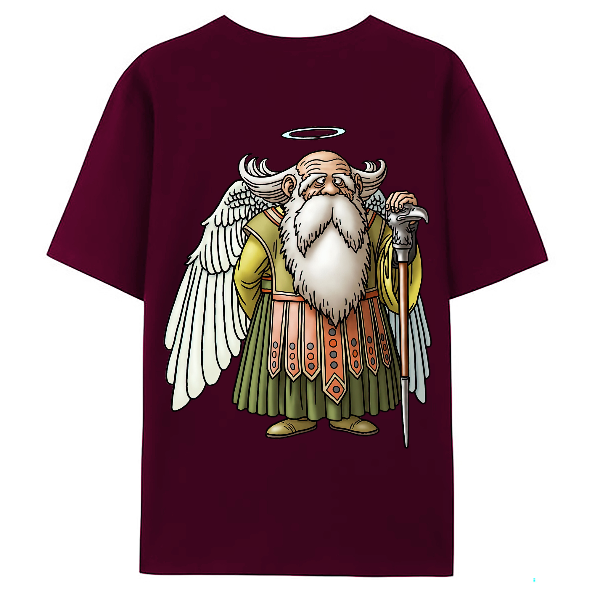 （画像用） ドラゴンクエスト Doragon Kuesuto Dragon Quest レディース半袖Tシャツ(バックプリント)